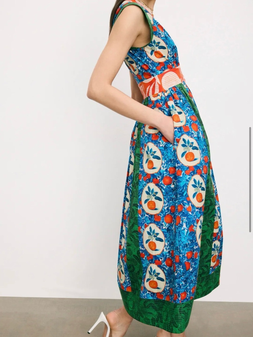 Hunter Bell April Dress - Orange Grove View 5